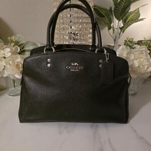 Coach Black Leather Women's Bag